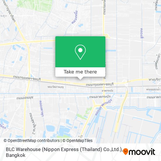 BLC Warehouse (Nippon Express (Thailand) Co.,Ltd.) map