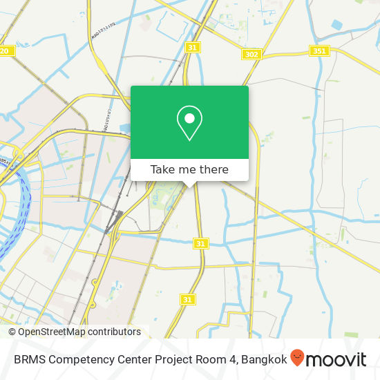 BRMS Competency Center Project Room 4 map