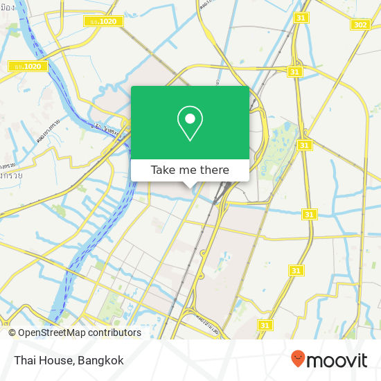 Thai House map