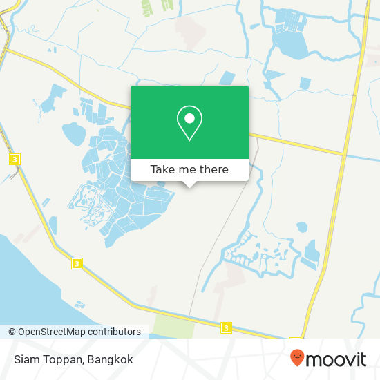 Siam Toppan map