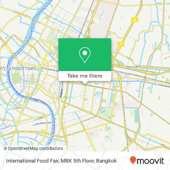 International Food Fair, MBK 5th Floor map