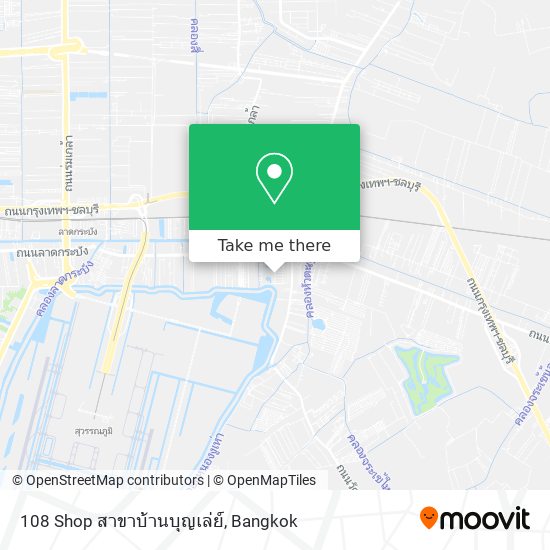 108 Shop สาขาบ้านบุญเล่ย์ map