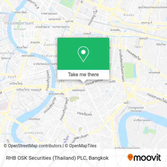 RHB OSK Securities (Thailand) PLC map