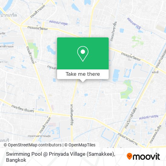 Swimming Pool @ Prinyada Village (Samakkee) map