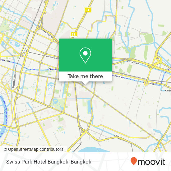 Swiss Park Hotel Bangkok map