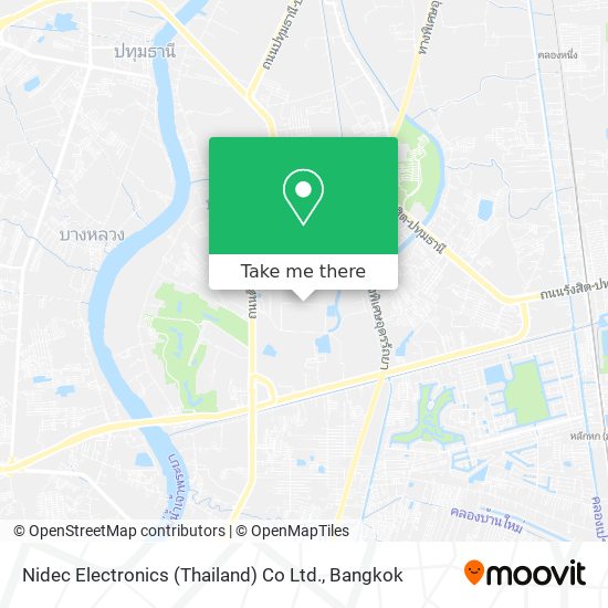 Nidec Electronics (Thailand) Co Ltd. map