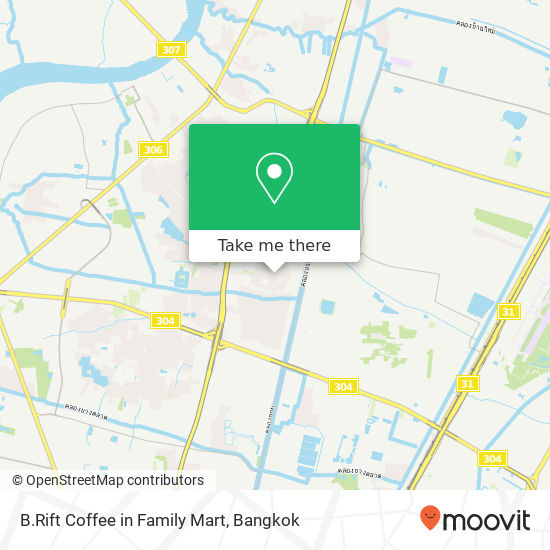 B.Rift Coffee in Family Mart map