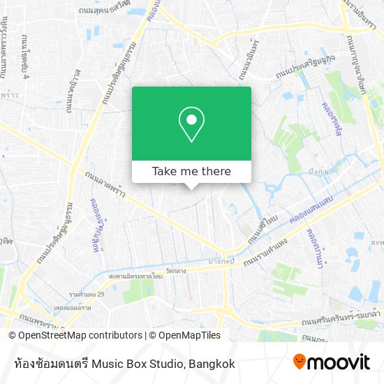 ห้องซ้อมดนตรี Music Box Studio map