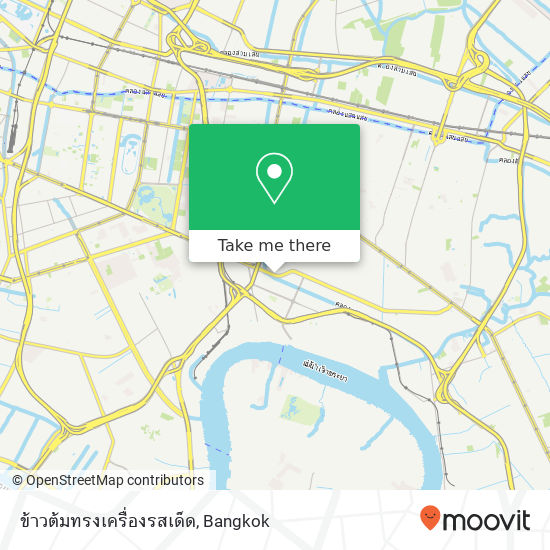 ข้าวต้มทรงเครื่องรสเด็ด map