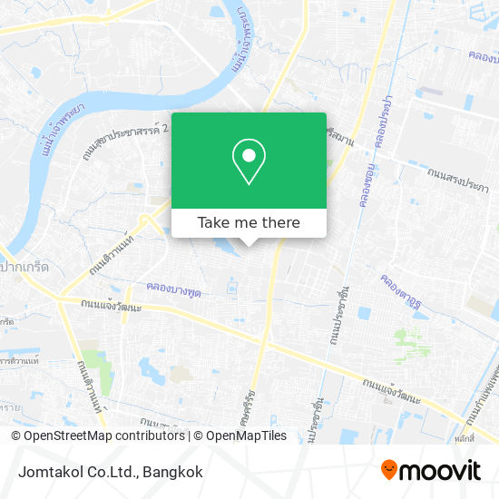 Jomtakol Co.Ltd. map