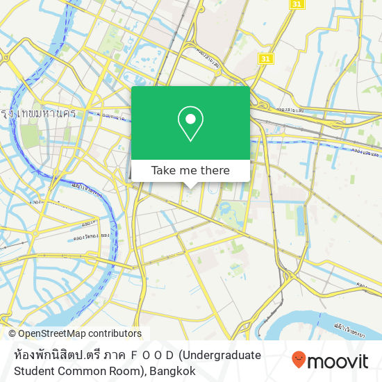 ห้องพักนิสิตป.ตรี ภาค ＦＯＯＤ (Undergraduate Student Common Room) map