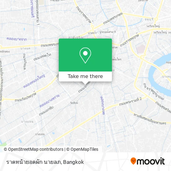 ราดหน้ายอดผัก นายลภ map