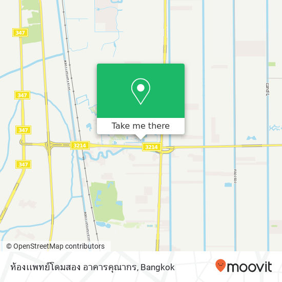 ห้องเเพทย์โดมสอง อาคารคุณากร map