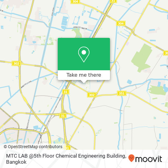 MTC LAB @5th Floor Chemical Engineering Building map