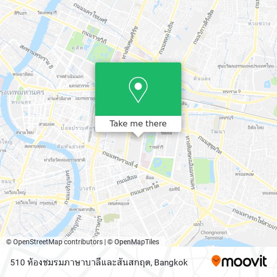 510 ห้องชมรมภาษาบาลีและสันสกฤต map