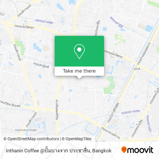 Inthanin Coffee @ปั๊มบางจาก ประชาชื่น map