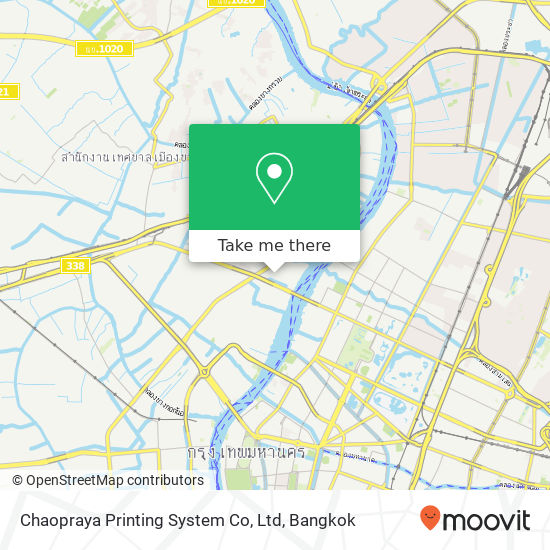 Chaopraya Printing System Co, Ltd map