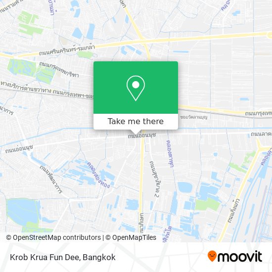 Krob Krua Fun Dee map