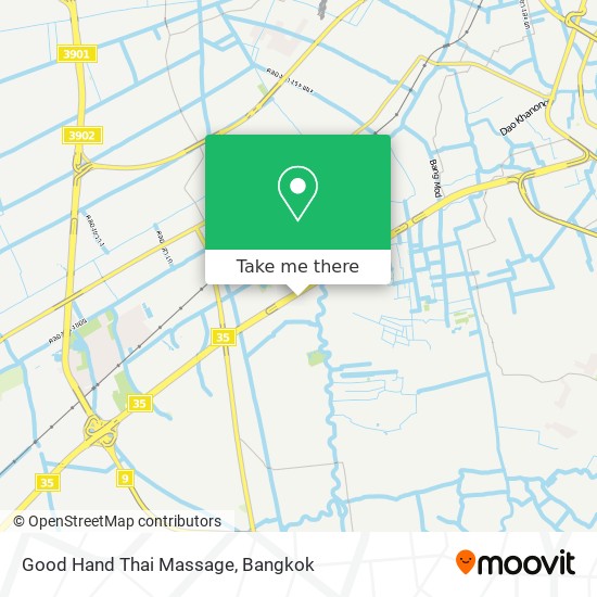 Good Hand Thai Massage map