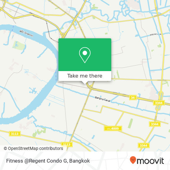 Fitness @Regent Condo G map