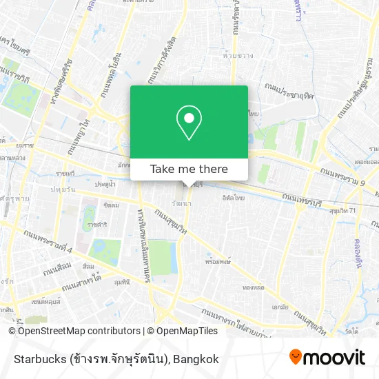Starbucks (ข้างรพ.จักษุรัตนิน) map
