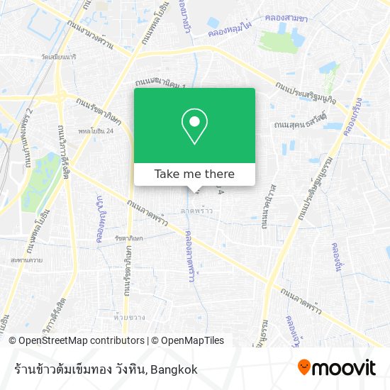 ร้านข้าวต้มเข็มทอง วังหิน map