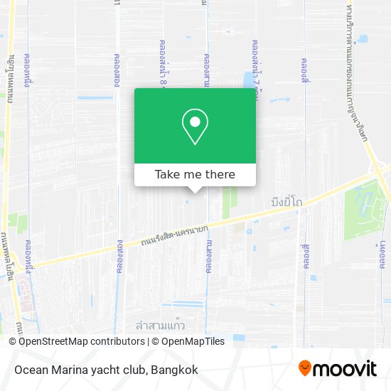 Ocean Marina yacht club map