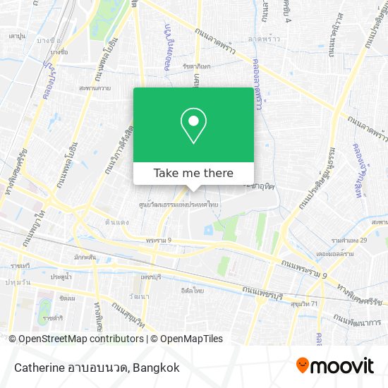 Catherine อาบอบนวด map