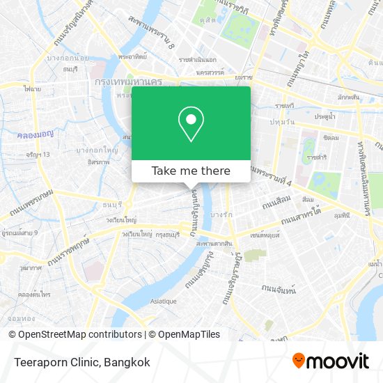 Teeraporn Clinic map