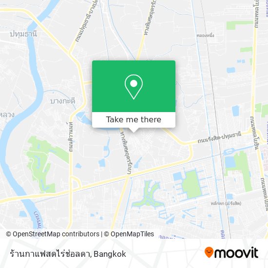 ร้านกาแฟสดไร่ช่อลดา map