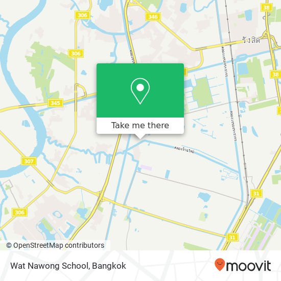 Wat Nawong School map