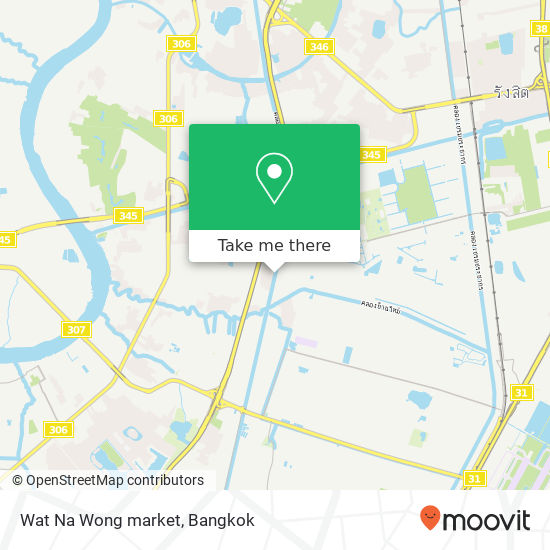 Wat Na Wong market map