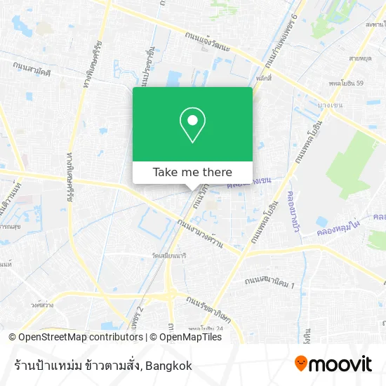 ร้านป้าแหม่ม ข้าวตามสั่ง map