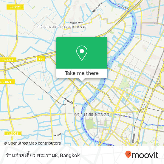 ร้านก๋วยเตี๋ยว พระราม8 map