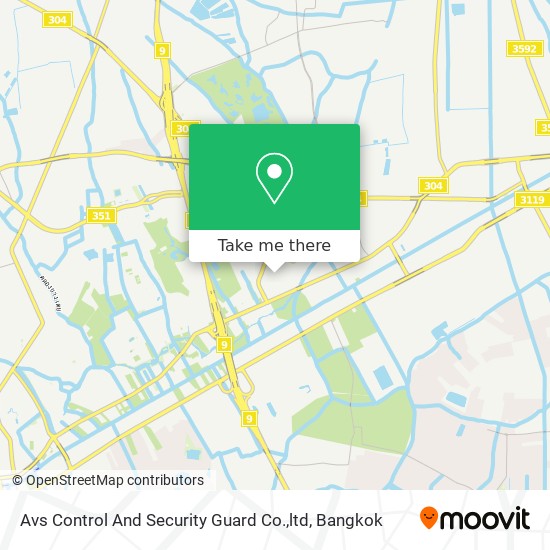 Avs Control And Security Guard Co.,ltd map