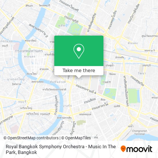 Royal Bangkok Symphony Orchestra - Music In The Park map