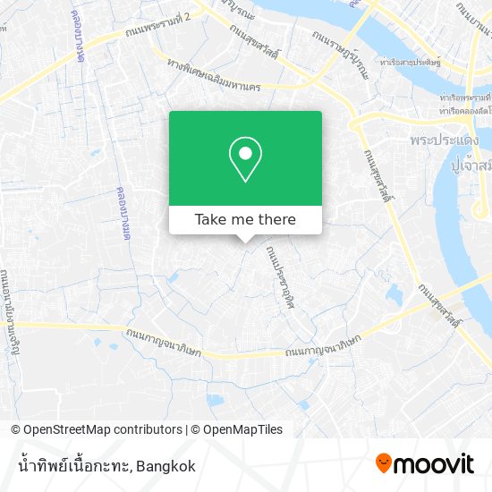 น้ำทิพย์เนื้อกะทะ map