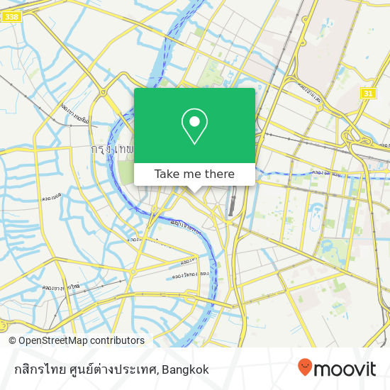 กสิกรไทย ศูนย์ต่างประเทศ map