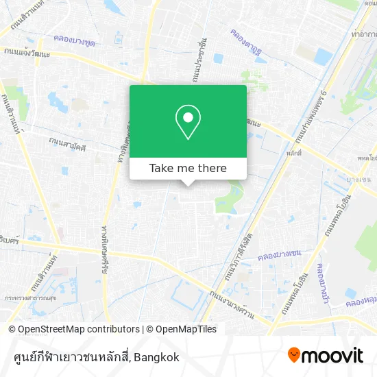 ศูนย์กีฬำเยาวชนหลักสี่ map