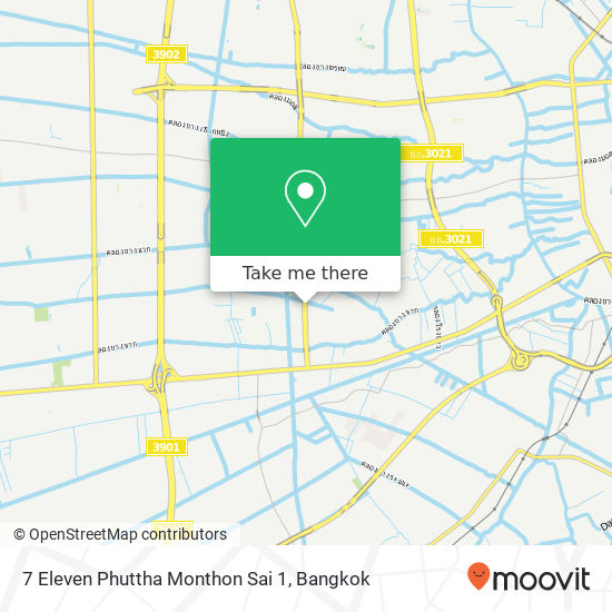 7 Eleven Phuttha Monthon Sai 1 map