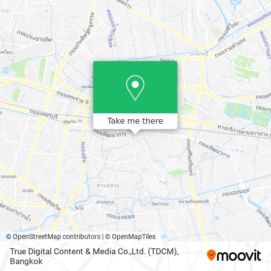 True Digital Content & Media Co.,Ltd. (TDCM) map