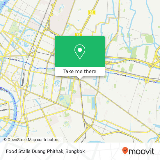 Food Stalls Duang Phithak map
