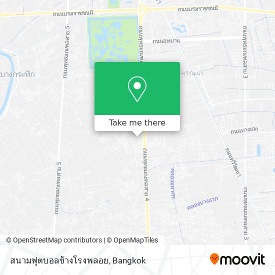 สนามฟุตบอลข้างโรงพลอย map