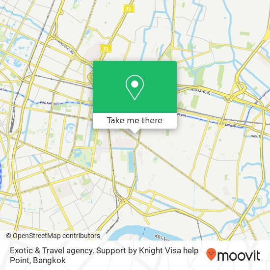 Exotic & Travel agency. Support  by Knight Visa help Point map
