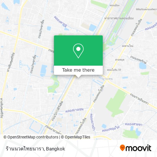 ร้านนวดไทยนารา map