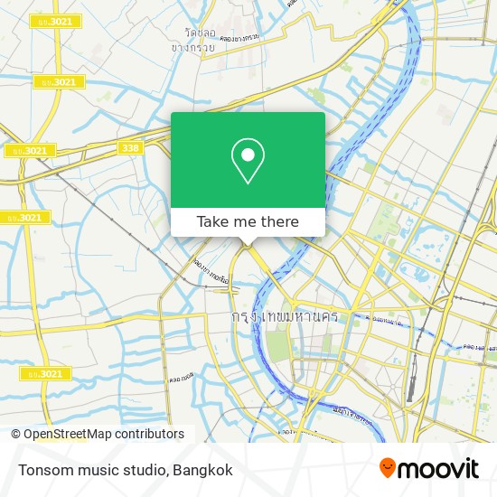 Tonsom music studio map