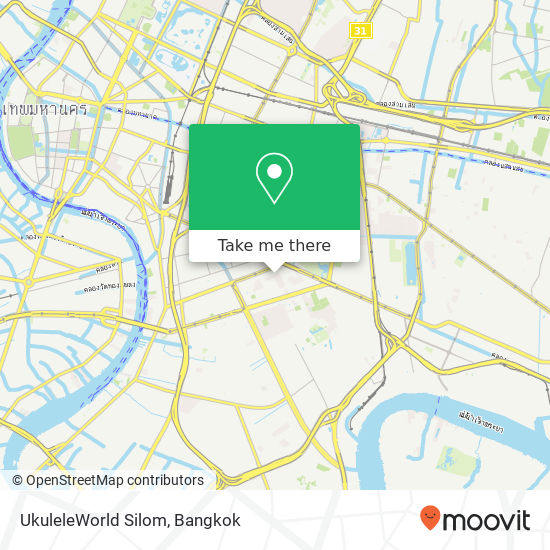 UkuleleWorld Silom map
