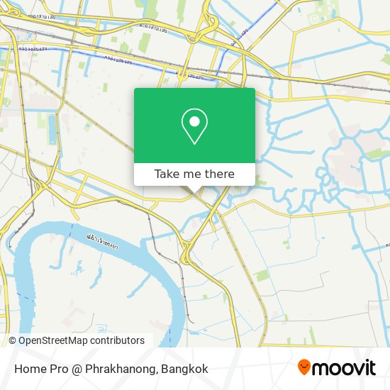 Home Pro @ Phrakhanong map