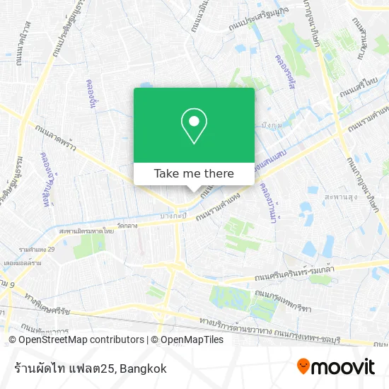 ร้านผัดไท แฟลต25 map