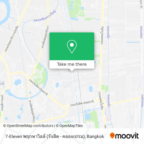 7-Eleven พฤกษาวิลล์ (รังสิต - คลองเปรม) map